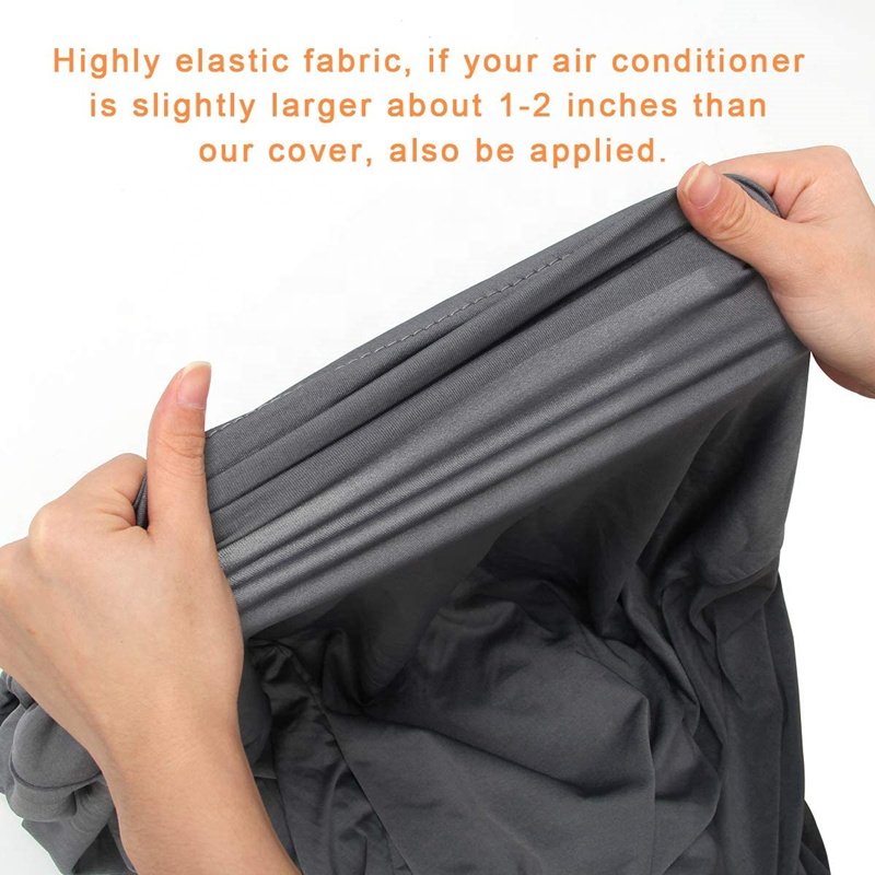 Anti-Dust Factory Direct Portable Air Conditioner Cover Gray 15 X 18 X 30inch AC Unit Cover for Portable Mobile AC