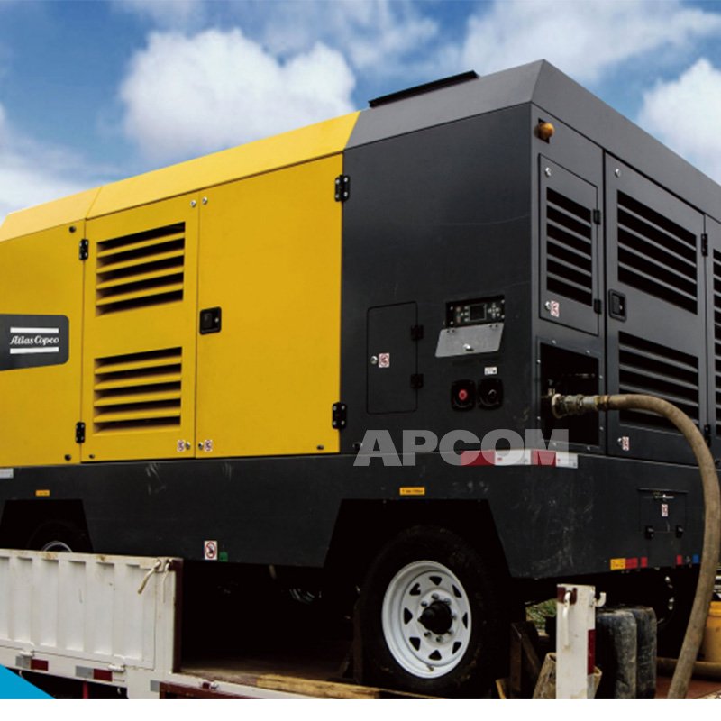 Atlas XAVS450 Copco Compressor De Ar a Diesel 14bar 450cfm XAVS 450 Cfm 200psi 13m3 AtlasCopco XAVS206C Atlas-Copco