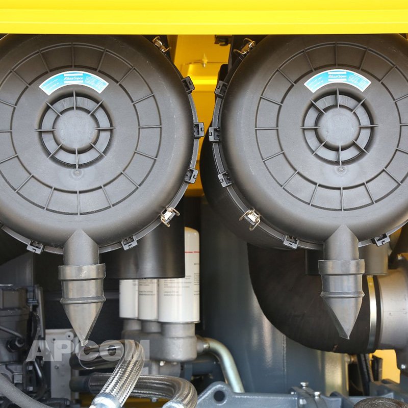Atlas XAVS450 Copco Compressor De Ar a Diesel 14bar 450cfm XAVS 450 Cfm 200psi 13m3 AtlasCopco XAVS206C Atlas-Copco