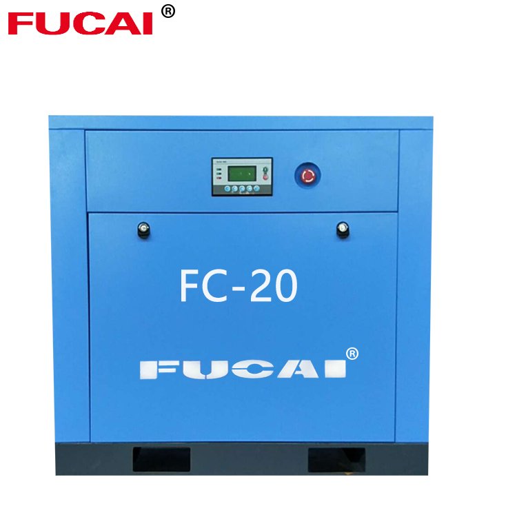 Factory Hot Sale FUCAI FC-20 Model 10bar 20hp air Compressor with 1 Year Warranty