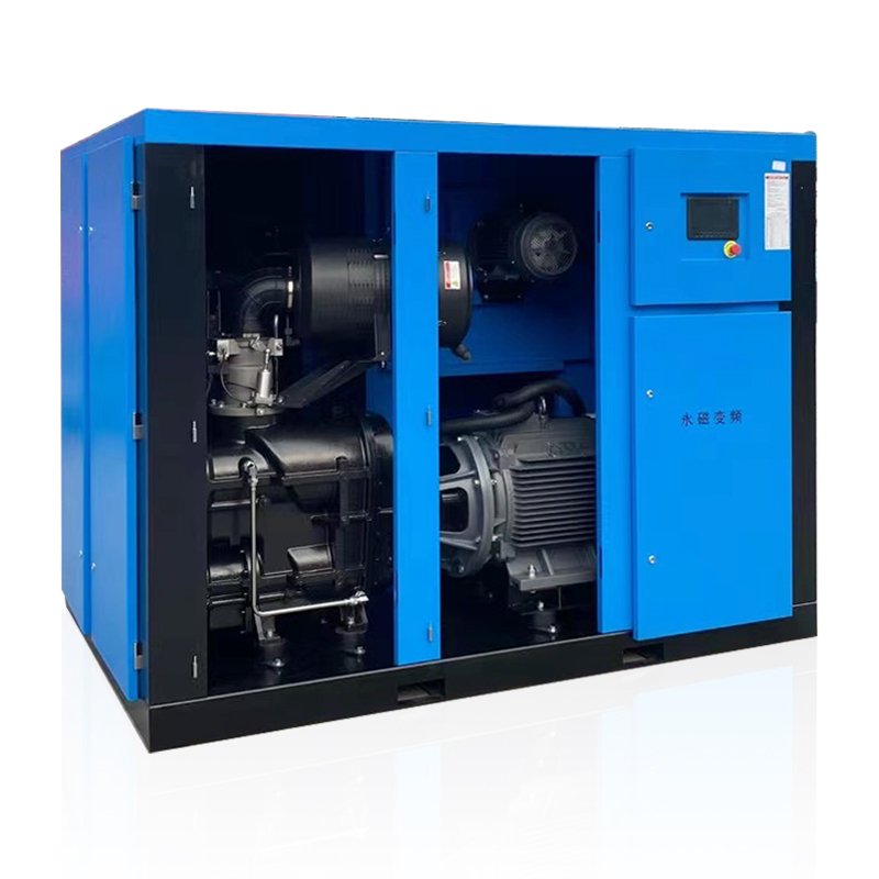 Industrial Screw Compressor 132 kW 175 hp Variable Speed Two Stage Air Compressor Price