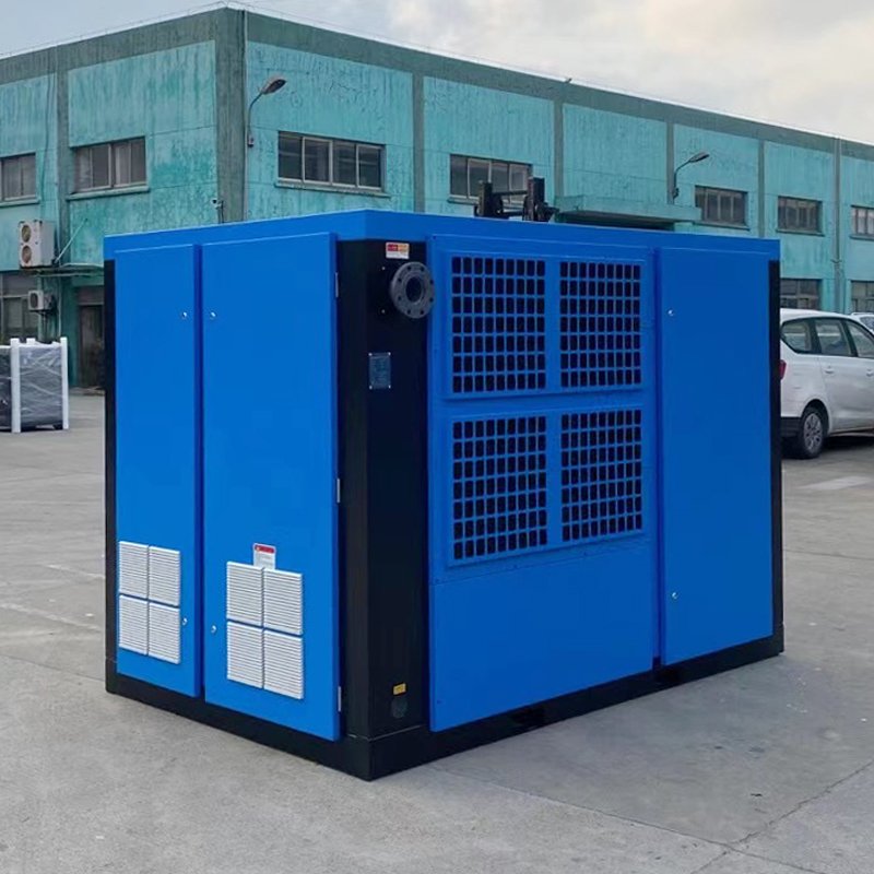 Industrial Screw Compressor 132 kW 175 hp Variable Speed Two Stage Air Compressor Price