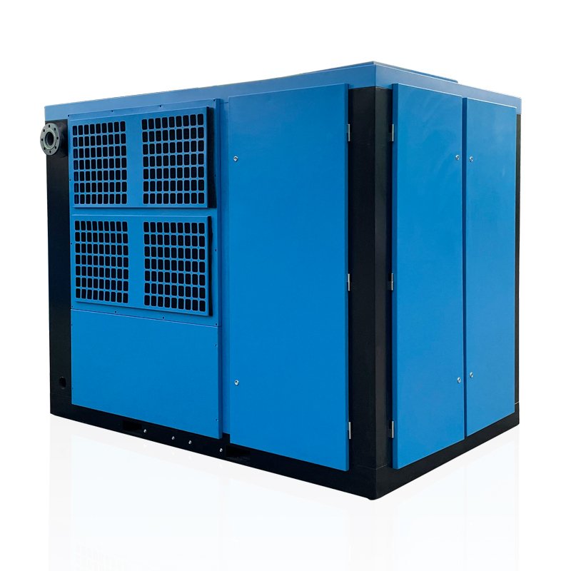 Industrial Screw Compressor 132 kW 175 hp Variable Speed Two Stage Air Compressor Price