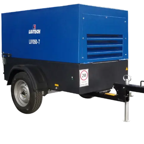 Powerful Mobile Diesel Air Compressor for Heavy-Duty Industrial Applications