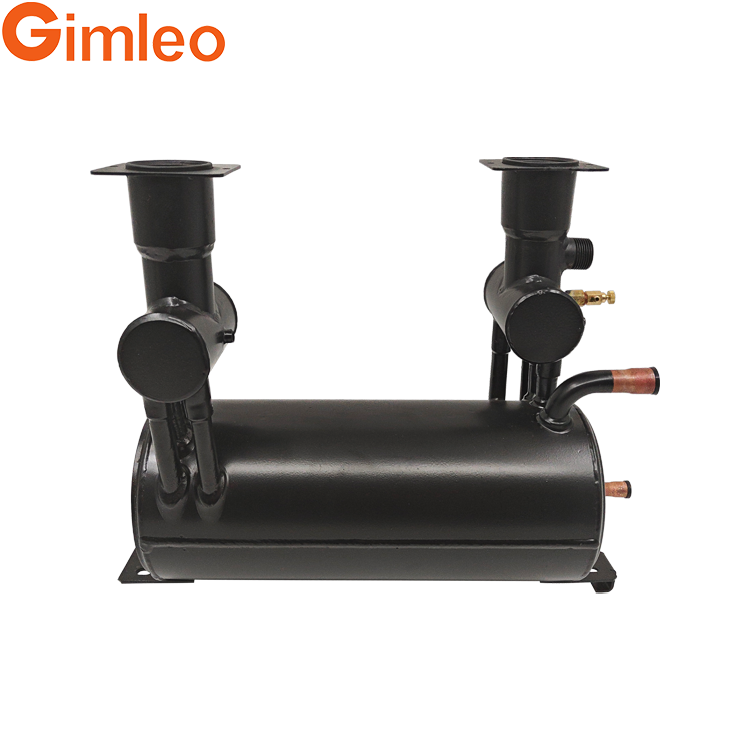 Copper Tube Heat Exchanger GAD08CME4 Industrial Machine Water Chiller Evaporative Air Cooler Condenser with Ice Tube Evaporator