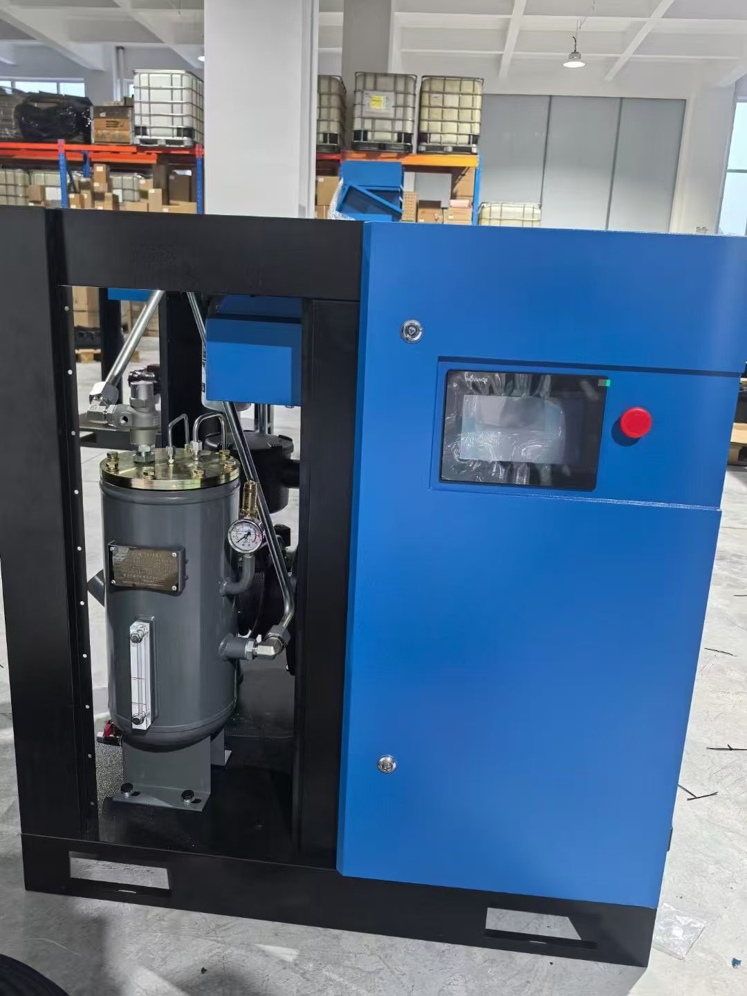 Direct Factory Sale 30KW Industrial Air Compressor with 132KW Motor Power 7Bar Pressure Oil Lubrication Home Manufacturing Plant