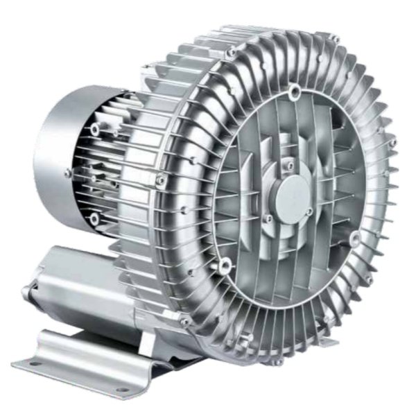 Single Stage Vortex Blower for Incenarator High Pressure Aluminum Alloy GB Fan Dc Motor Air Blower Belt Driven Air Blower CN;ZHE