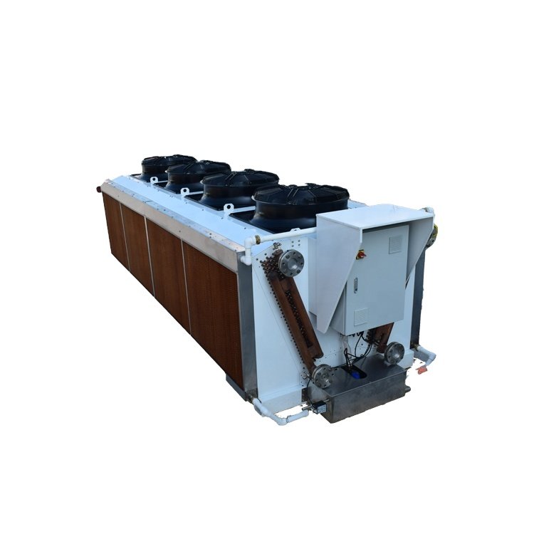 Custom Designed Dry Cooler Condensers Inverter Floor-Standing Evaporative Air Cooler with Cooling Pads New Condition