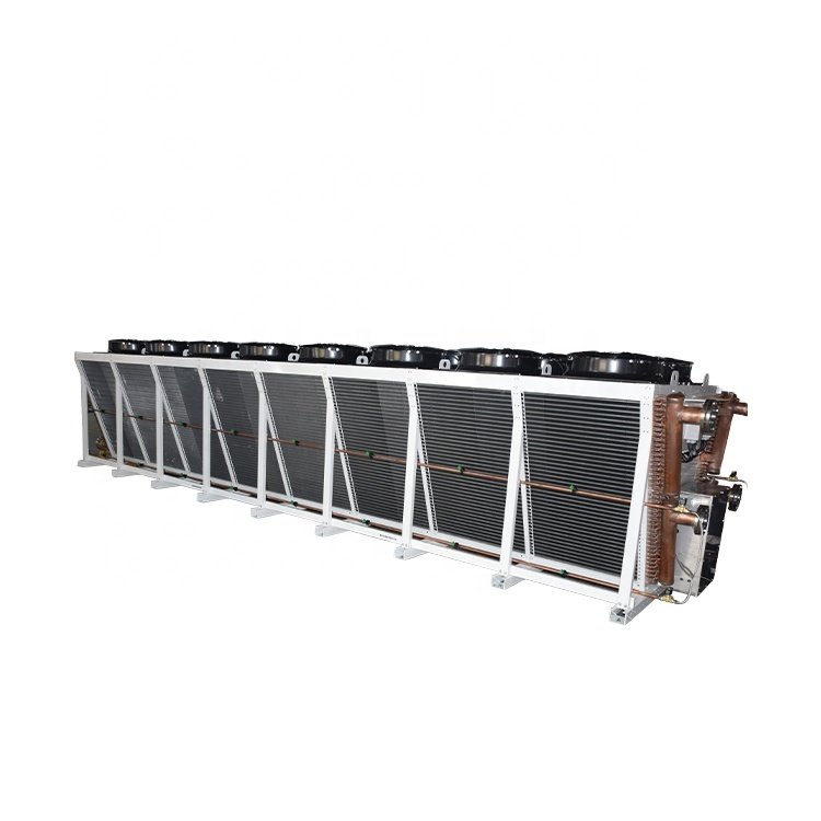 Custom Designed Dry Cooler Condensers Inverter Floor-Standing Evaporative Air Cooler with Cooling Pads New Condition