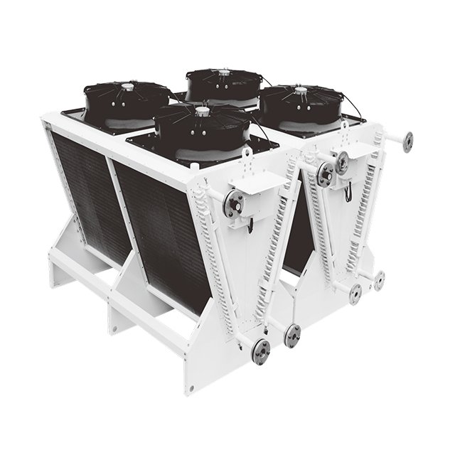 Custom Designed Dry Cooler Condensers Inverter Floor-Standing Evaporative Air Cooler with Cooling Pads New Condition