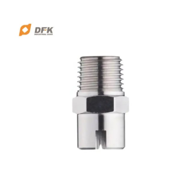 TAIWAN Stainless Steel 303/316 Water Flat Fan Spray Nozzle for Vehicles Cleaning