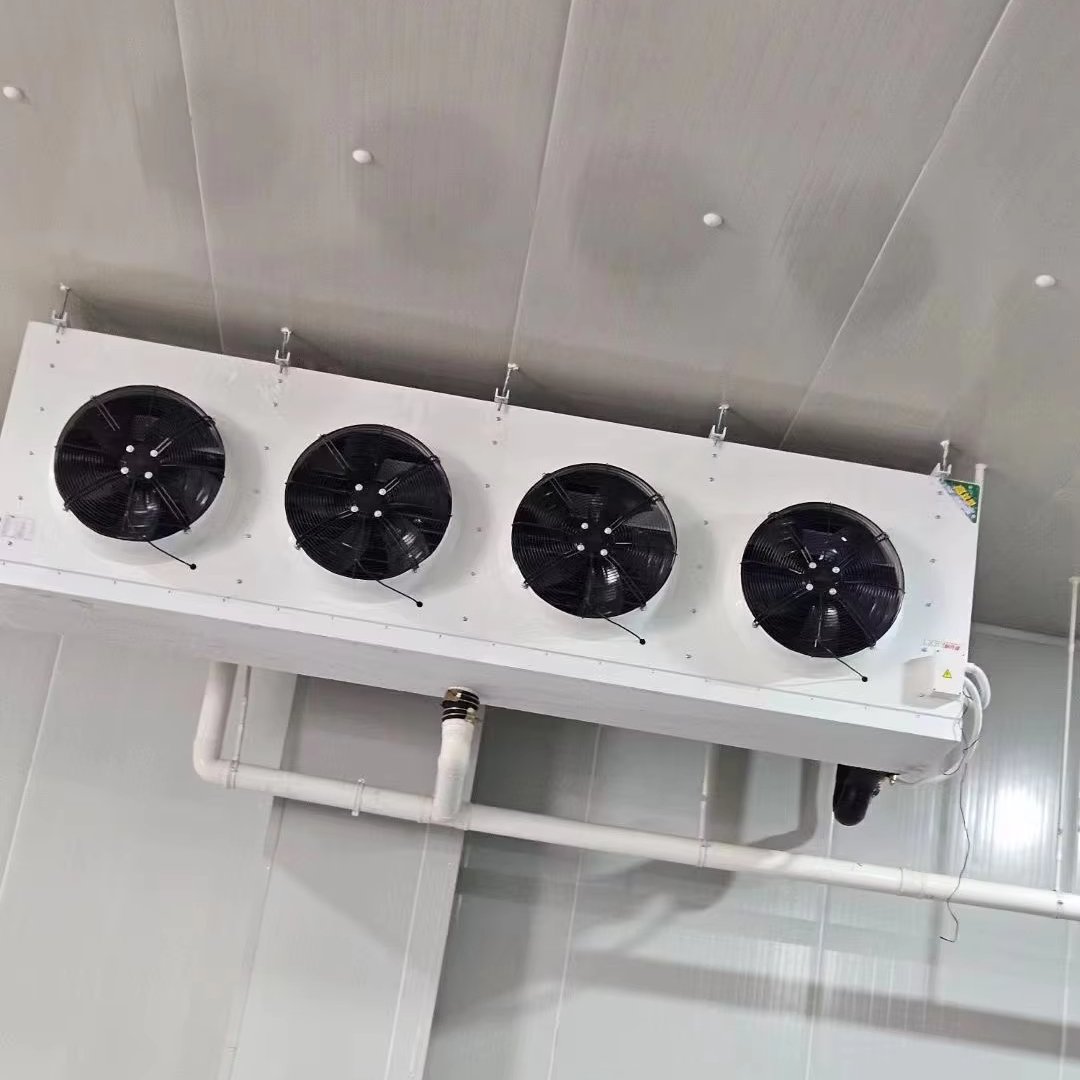 LXRY Indoor Chillers Ceiling Mounted Cooling Fan Cold Room Fan Unit Cooler air Cooled Evaporator Use with Condensing Unit