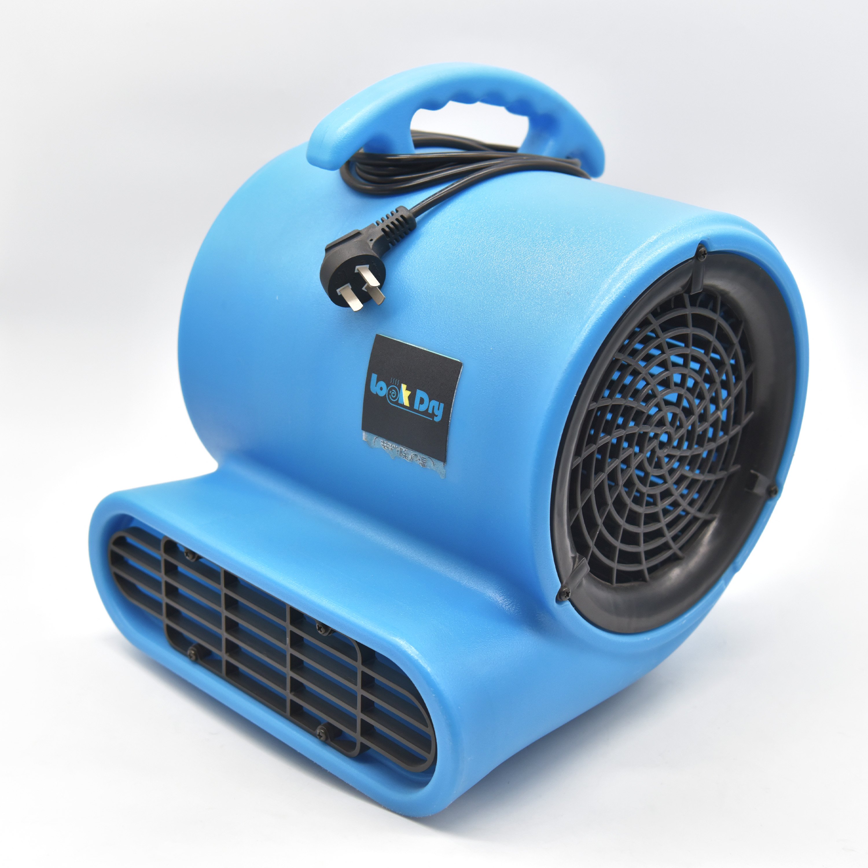 Portable Janitoral Floor Dryer Blower Fan Air Mover 1000 CFM 3-Speed 1/3 HP Floor Carpet Dryer for Drying and Cooling