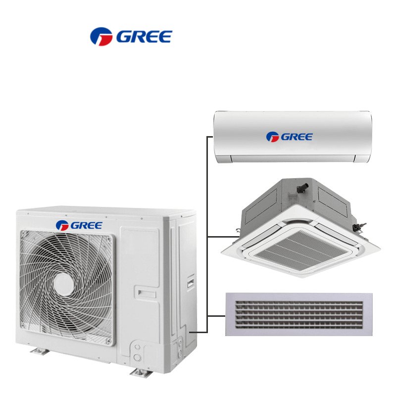 Gree Mini Inverter VRF/VRV System New Multi-Split Industrial Air Conditioning for Hotels with Compressor As Core Component