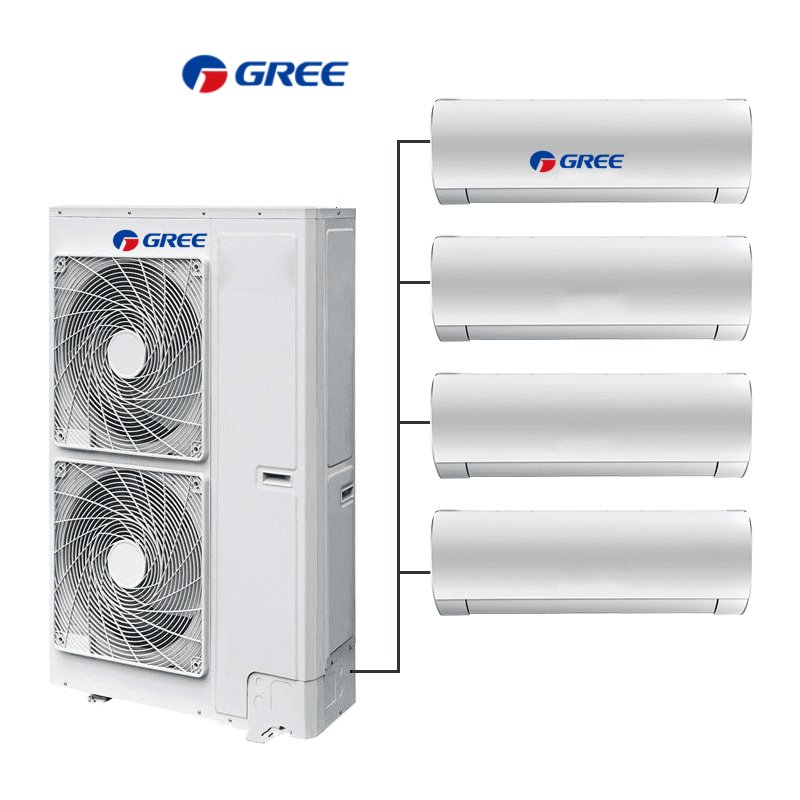 Gree Mini Inverter VRF/VRV System New Multi-Split Industrial Air Conditioning for Hotels with Compressor As Core Component