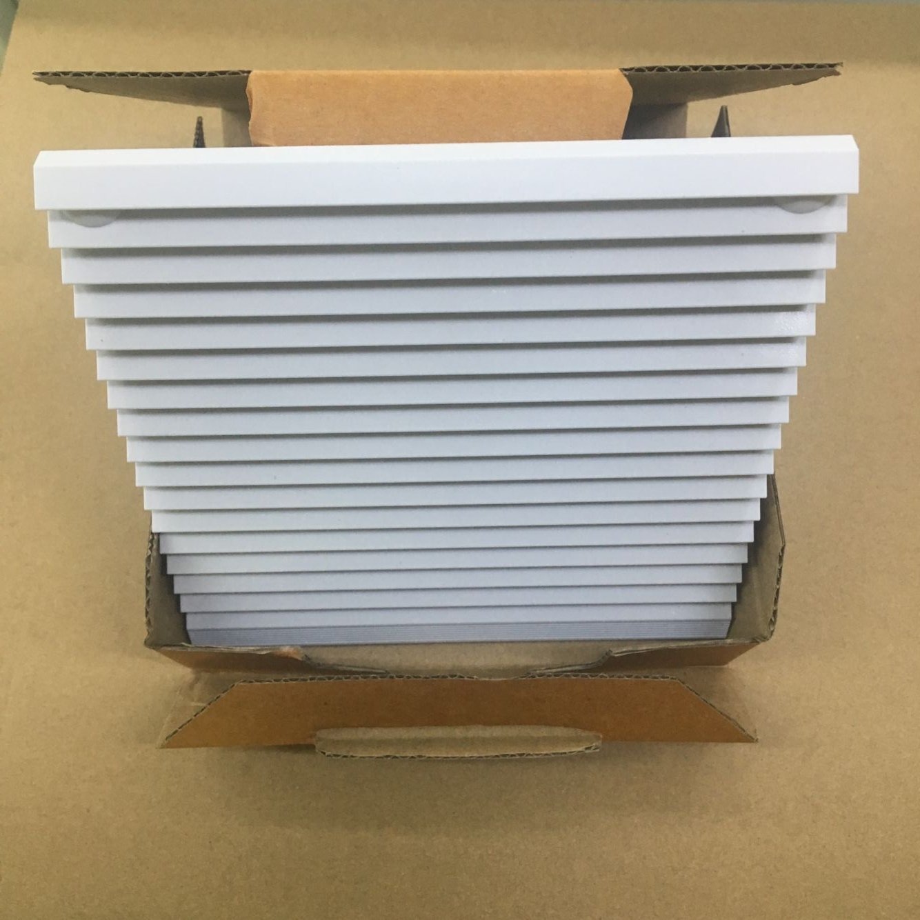 Jasonfan JK6622 148.5*148.5mm RAL7035 Exhaust air Filter Grill for Electrical Cabinet and Enclosures