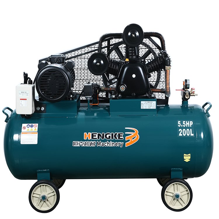 Machinery 200L Piston air Compressor Electric Silent 5.5HP Piston air Compressor