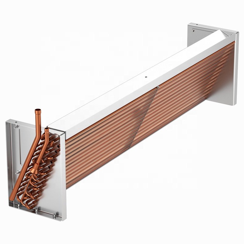 Customized Copper Tubes Aluminum Fins Cooling Water Coil Capable to Process Special Shape Heat Exchanger Evaporator
