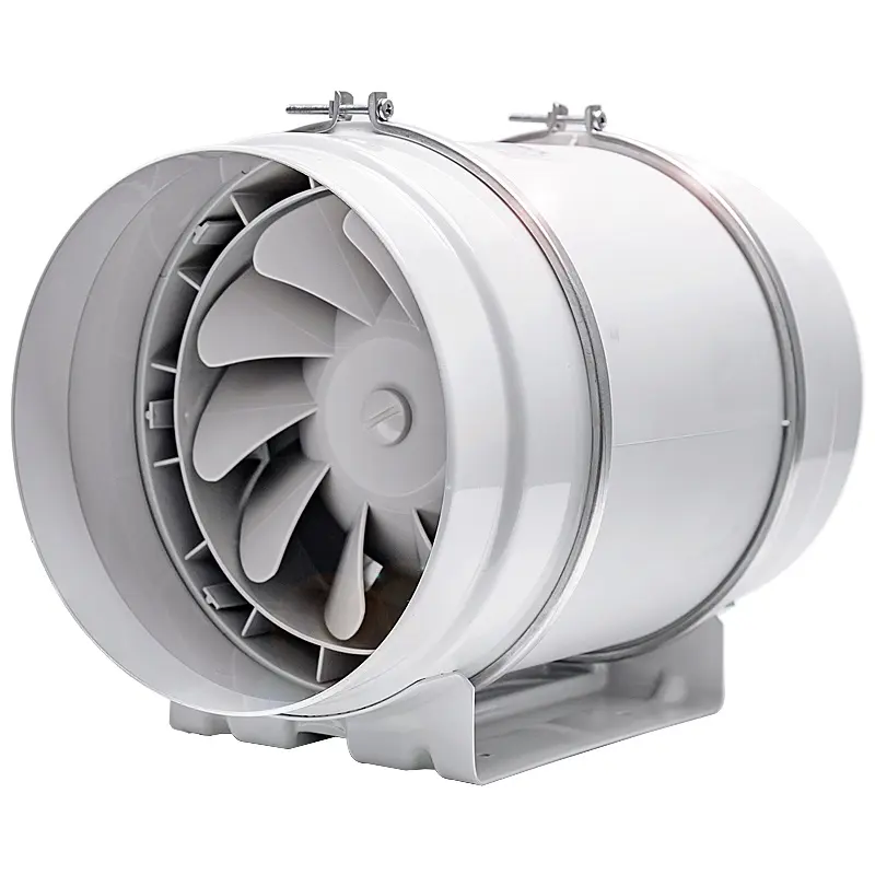 4/5/6 Inch Exhaust Fan Home Silent In-line Pipe Duct Fan Bathroom 220V Extractor Ventilation Kitchen Toilet Wall Air Cleaning