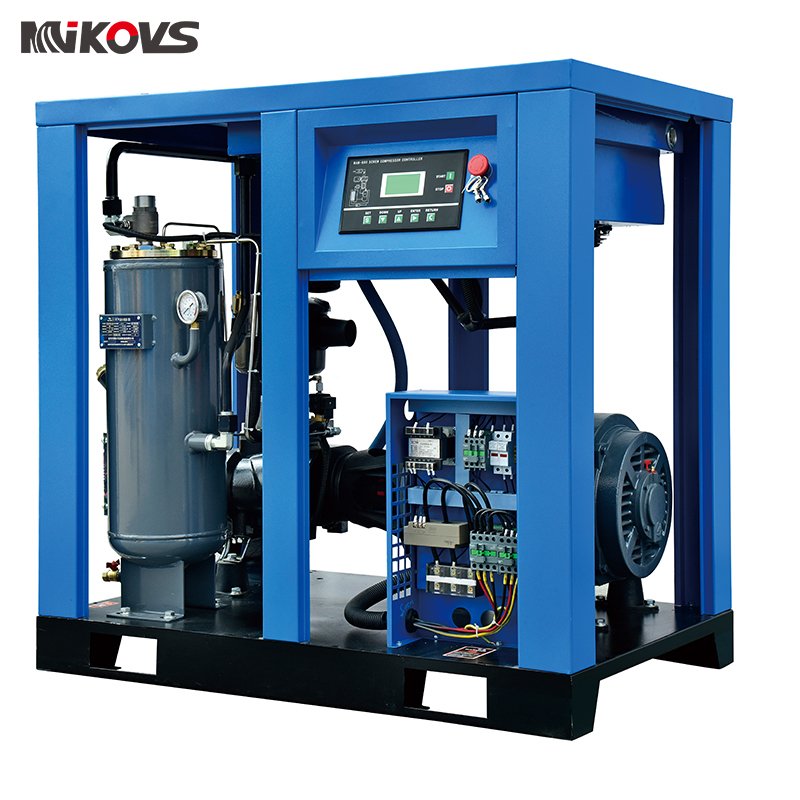 5hp 7hp 10hp 15hp 20hp 7.5kw Integrated Screw Air Compressor Industrial Air Compressor 10 Kw