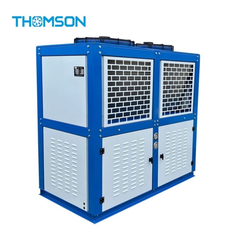 14 V Type Air-cooled Unit Low Temperature Box Type Compressor Condensing Unit