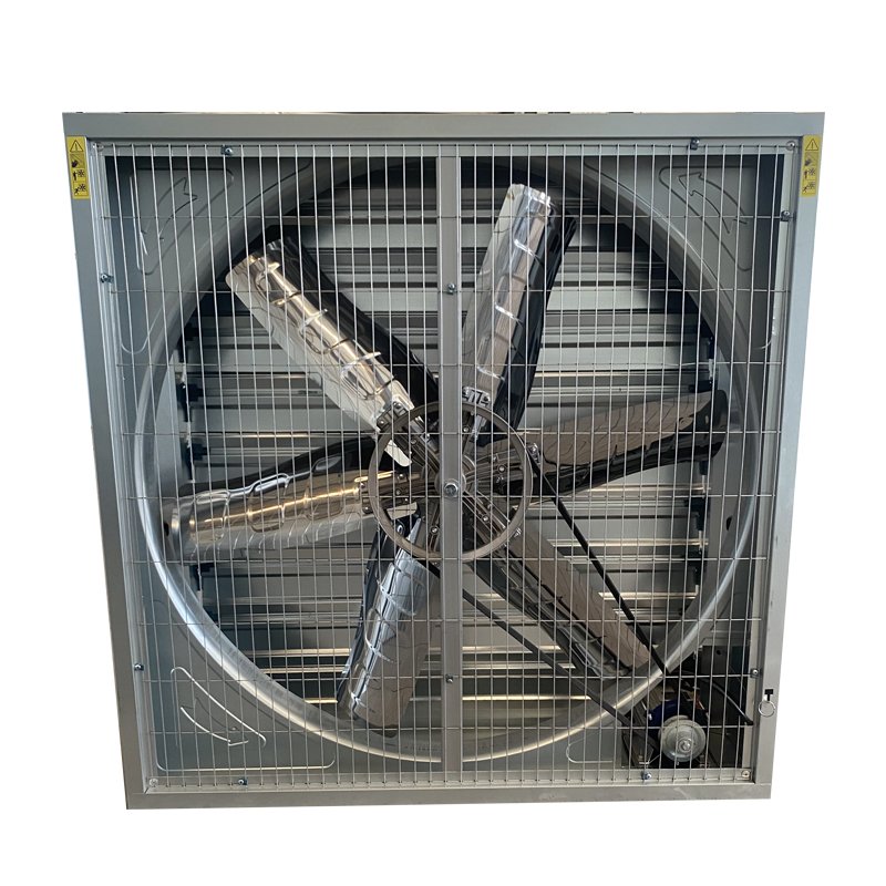 1530mm 1220mm Greenhouse Cooling System Exhaust Fan Poultry Fan Shutter Negative Pressure Industrial Exhaust Fan