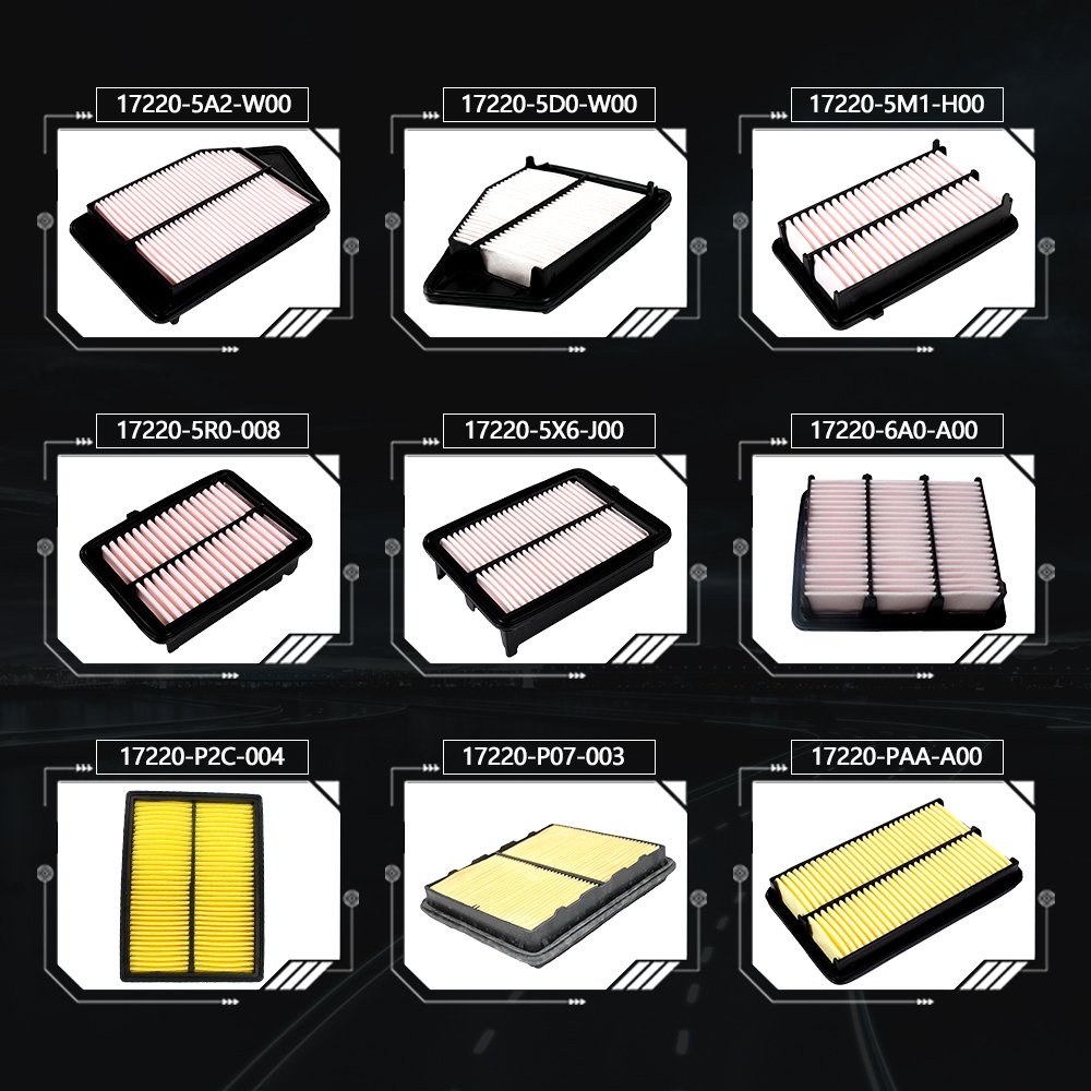K24A L13A L15A Auto Car Engine Intake Cabin Air Filter For Honda Accord Civic City Crv Cr-v Fit Jazz Odyssey Vezel HR-V 2022