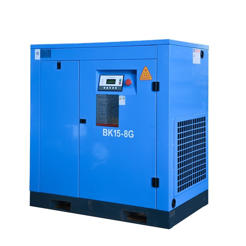 Air-compressor BK7.5-8G Belt Driven 7.5 kw 116psi 1.2m3/min Stationary 110kw Screw air Compressor