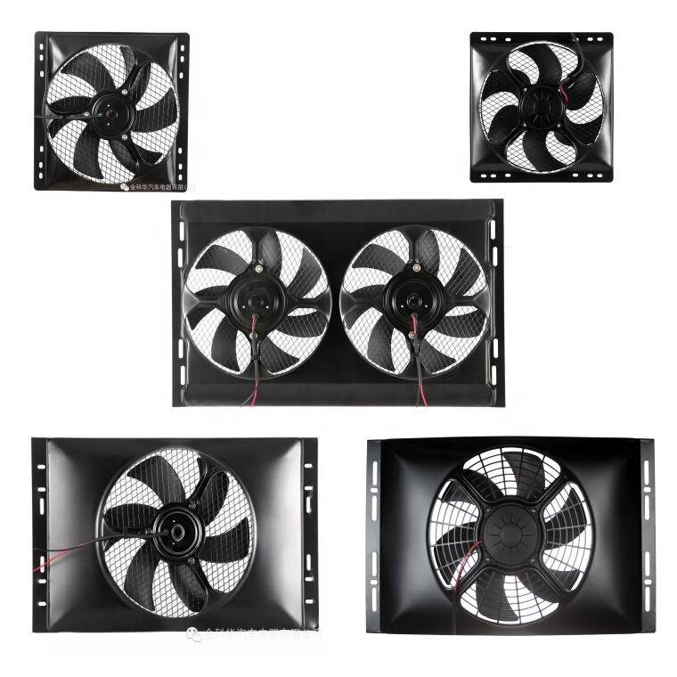 Air Conditioner Condenser Fan Push Pull 24V Radiator Fan for Trucks JKH T831414
