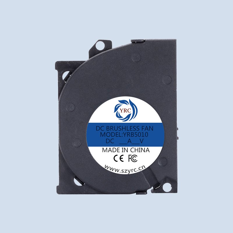 CE RoHS Approved 50x50x10 mm Mini Car Small Brushless DC Blower Fan 12v 5010 Ventilation Low Noise High Air Flow