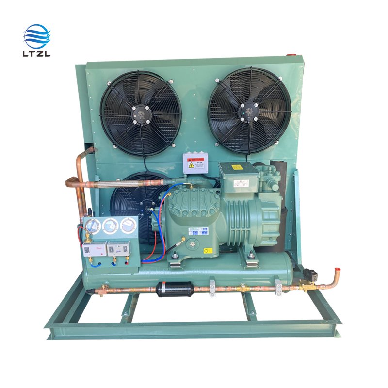 30hp Bitzer Compressor 5hp10hp15hp20hp25hp 40hp Cold Room Air-cooled Water-cooled Cooling Condensing Unit