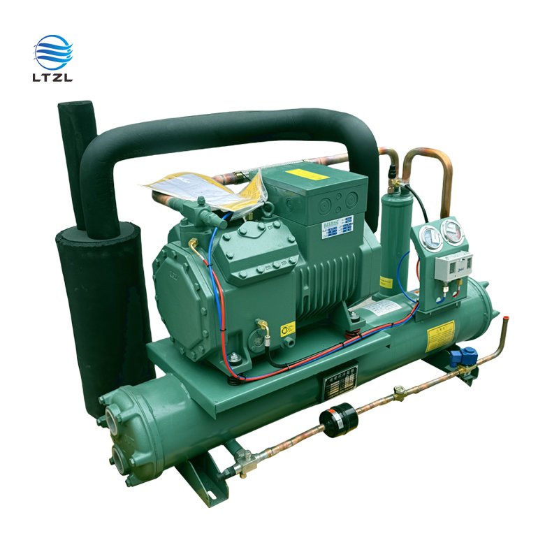 30hp Bitzer Compressor 5hp10hp15hp20hp25hp 40hp Cold Room Air-cooled Water-cooled Cooling Condensing Unit