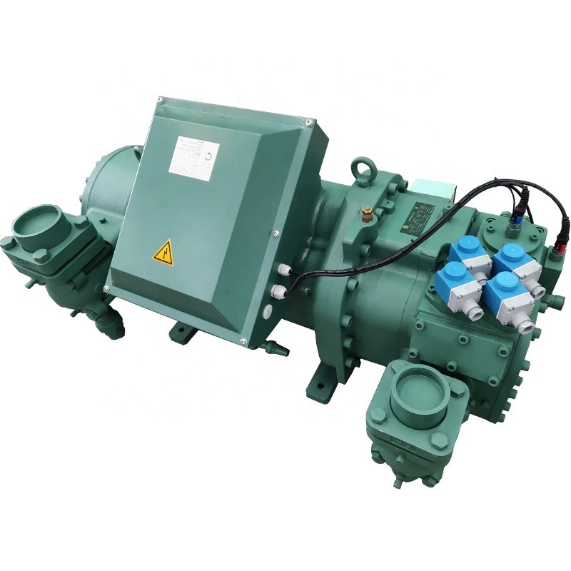 Aidear Bitzer HSN8571-125 Cold Room Use 130KW Semi-hermetic Air Industrial Refrigeration Screw Type Compressor