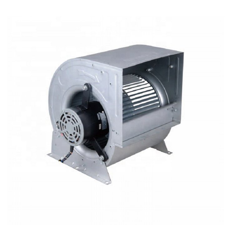 2020 Motor Direct Driven 220V Forward Centrifugal Fan Low Noise Curve Exhaust Blower Fan With Housing