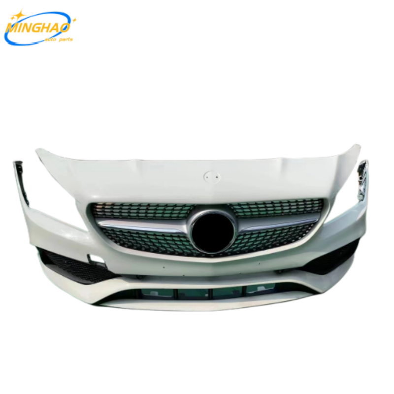 For Mercedes-benz CLA X117 X118 Front and Rear Bumpers Front Fenders Radiator Condenser tank Hood Headlights Grille radar