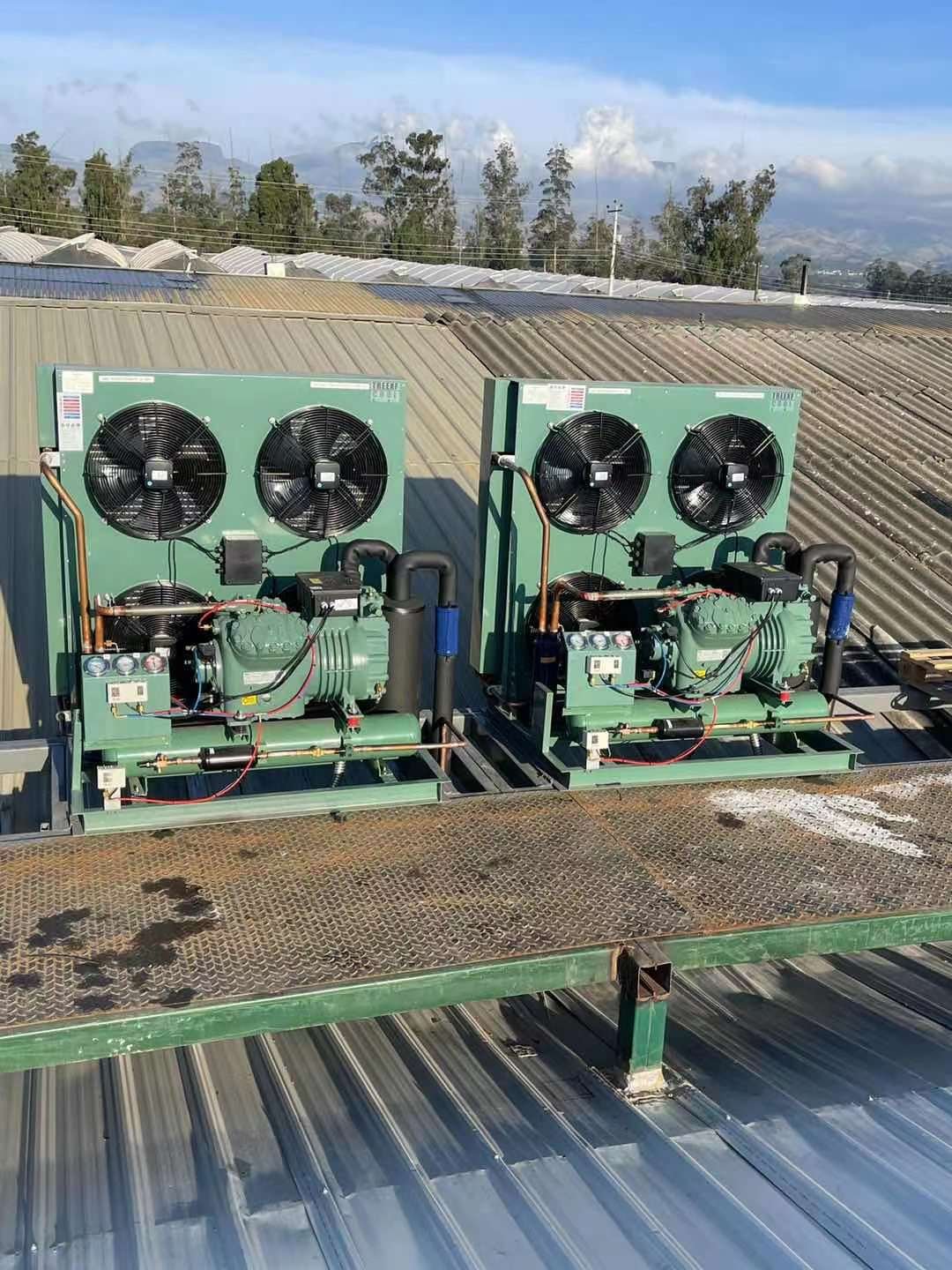 Wholesale Cheap Price 15 hp Condensing Unit Air Cooled Screw Compressors Unit Refrigeration Condensing Unit