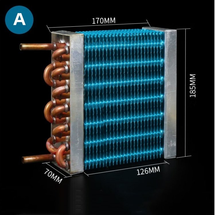 Refrigeration and air Conditioning Parts Aluminum Condenser and Evaporator
