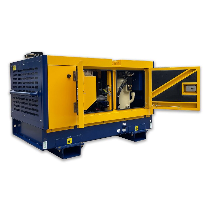 70 Cfm 8bar 2 M3/min Diesel Screw Air Compressor with Engine Perkins 403D-15