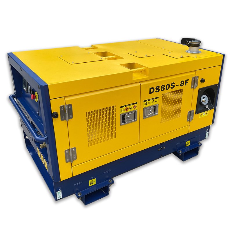 70 Cfm 8bar 2 M3/min Diesel Screw Air Compressor with Engine Perkins 403D-15