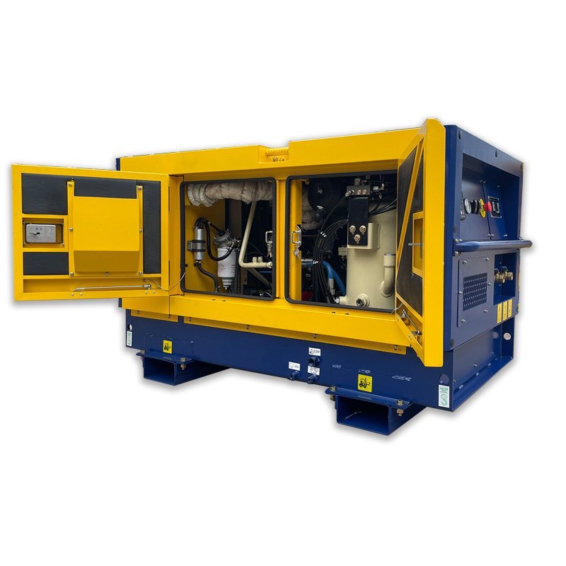 70 Cfm 8bar 2 M3/min Diesel Screw Air Compressor with Engine Perkins 403D-15