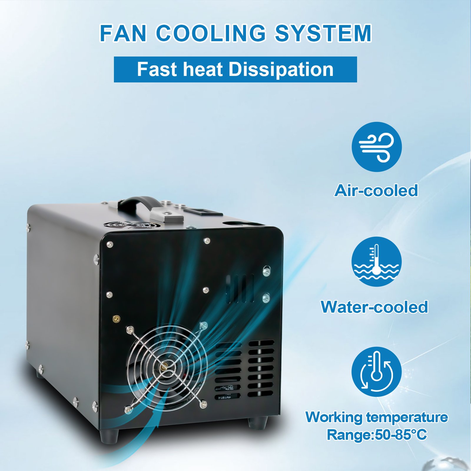 GP New Style Manual Stop ODM 12V 110V 220V 4500psi 300bar Water-Oil Free Hunting Gas Cylinder Air Compressor for Paintball Game