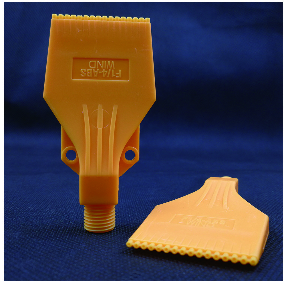 YS Factory 1/4 Inch ABS Plastic Wind Blowing Jet Fan Nozzle, Compressed Air Blower Air Knife air Jet Spray Nozzle