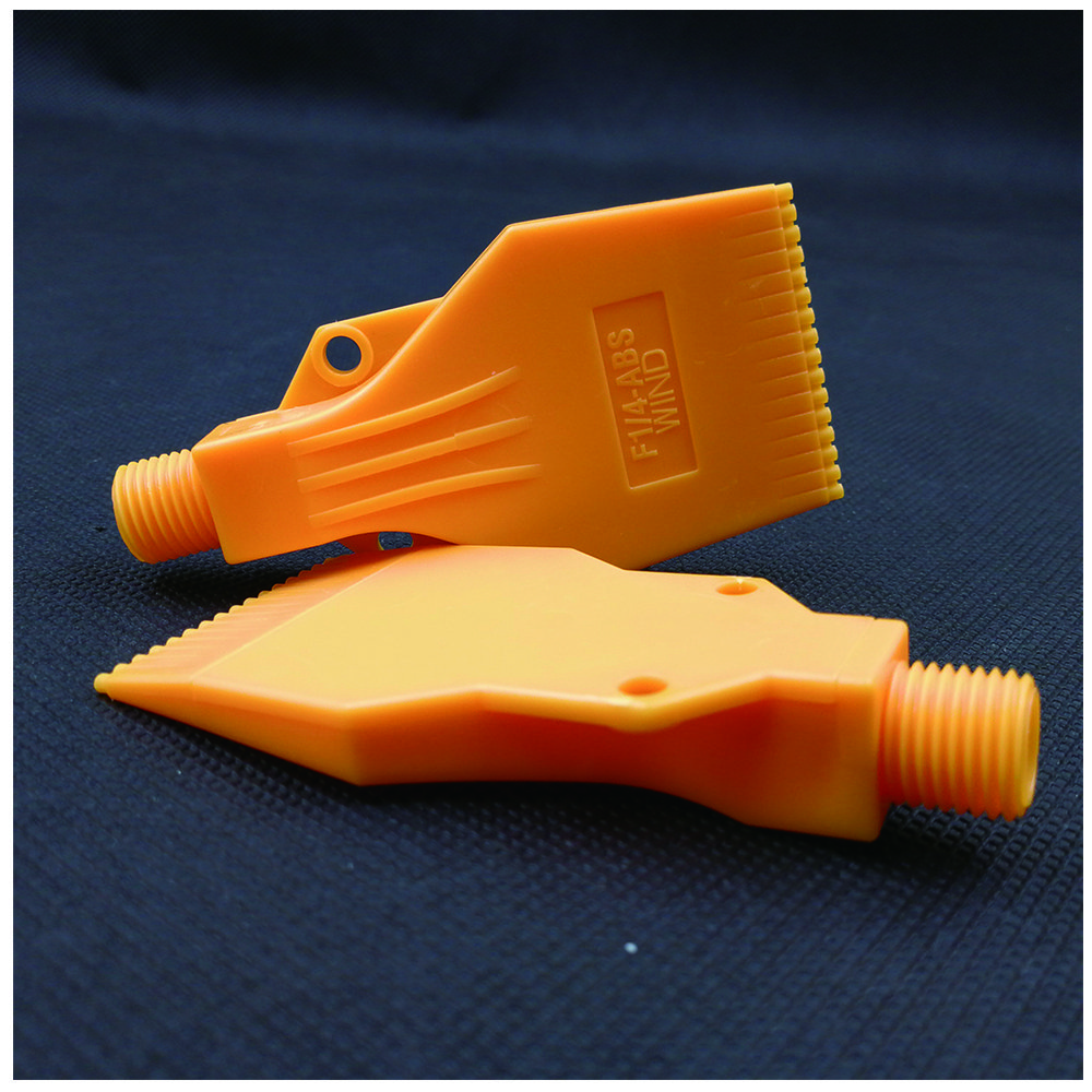 YS Factory 1/4 Inch ABS Plastic Wind Blowing Jet Fan Nozzle, Compressed Air Blower Air Knife air Jet Spray Nozzle