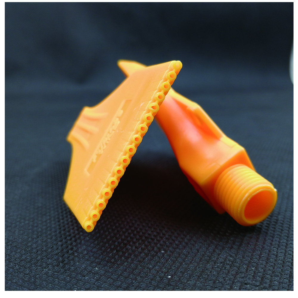 YS Factory 1/4 Inch ABS Plastic Wind Blowing Jet Fan Nozzle, Compressed Air Blower Air Knife air Jet Spray Nozzle