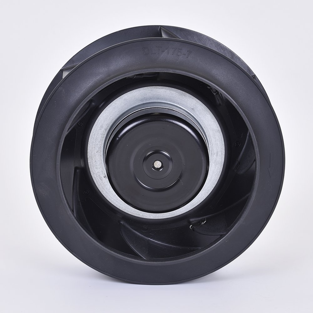 230V EC 175mm Centrifugal Ventilation Fan Electrical Brushless Backward Curved 120W High Power Centrifugal Exhaust Blower