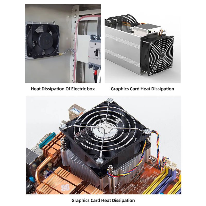 4020 DC5V 12V Air Axial Blower Fan for Industrial Axial Blower Ventilation Fan 40*40*20mm