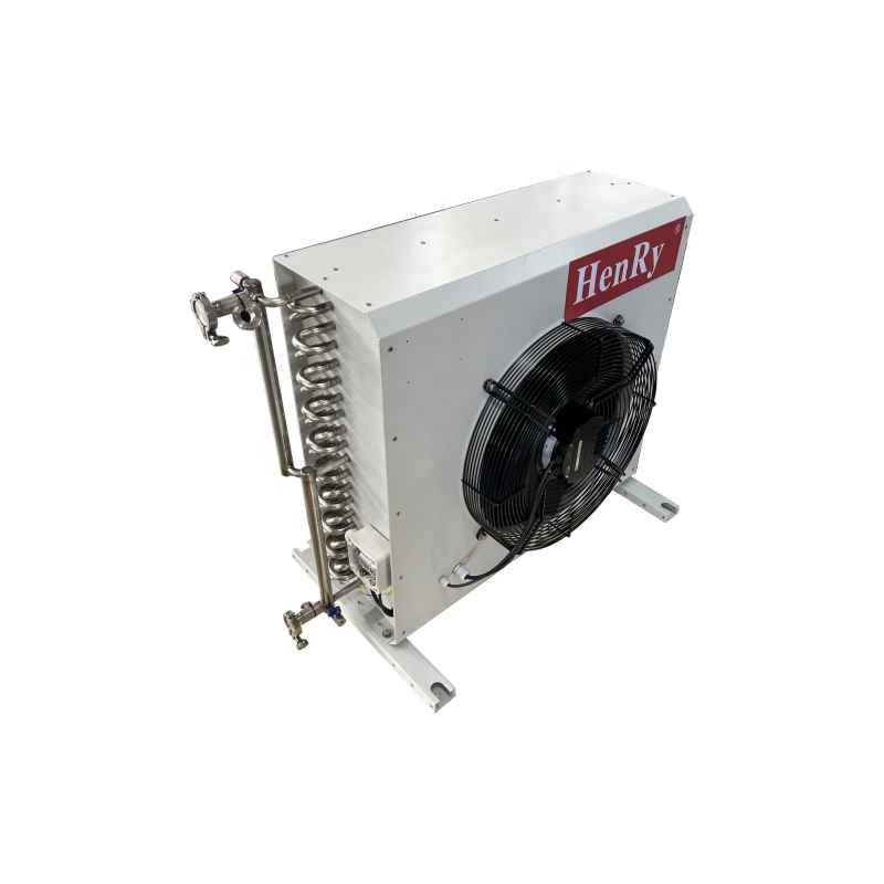 Hejia New 2024 Ec Fans Water/ethylene Glycol Mix Dry air Cooler With Electric Control Cabinet