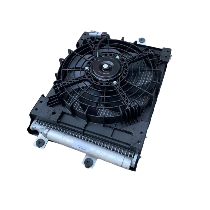Automobile air Conditioning Condenser Radiator With Electronic Fan Assembly for Foton Automobile
