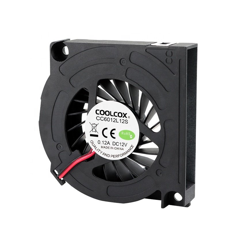 CoolCox 6012 DC Blower Cooling Fan 60x60x12mm 5v 12v 24v air Cooler Centrifugal Fan for Projector HUD 3D Printer