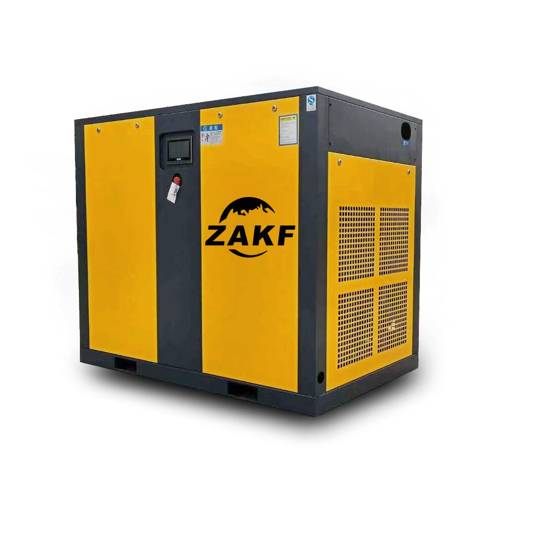 ZAKF 22kw 30hp 380v415v220v 8bar 10bar Power Frequency air Compressor Screw Air Compressor